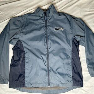 Seattle Seahawks jacket men’s XL blue fleece lined